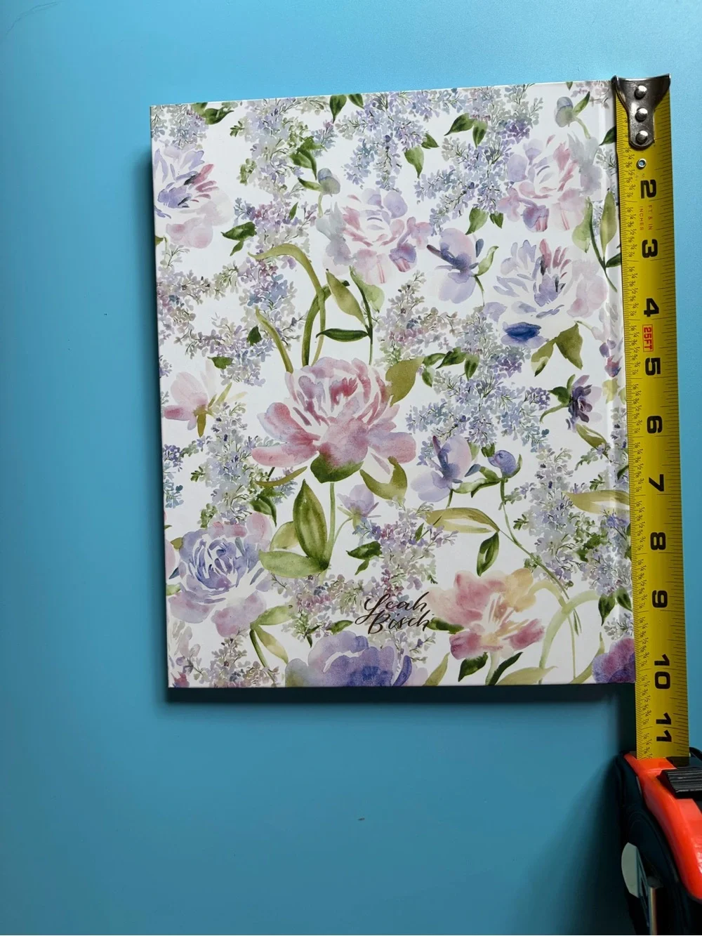 Leah Bisch Journal Floral Hardcover New